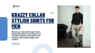 krazzy collar stylish shirts for men