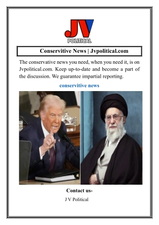 Conservitive News Jvpolitical