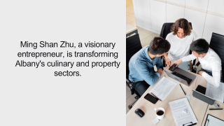Ming Shan Zhu Is One of Albany’s Most Influential Business Leaders