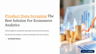 Product Data Scraping The Best Solution For Ecommerce Analytics