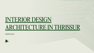 Interior Design Architecture in Thrissur
