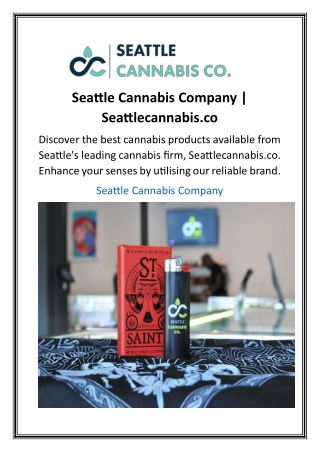 Seattle Cannabis Company  Seattlecannabis.co