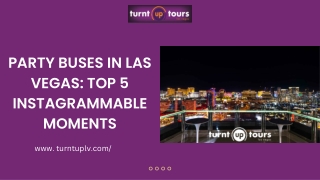 PARTY BUSES IN LAS VEGAS TOP 5 INSTAGRAMMABLE MOMENTS