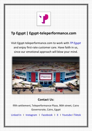 tp egypt egypt teleperformance com