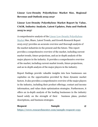 linear low density polyethylene market size