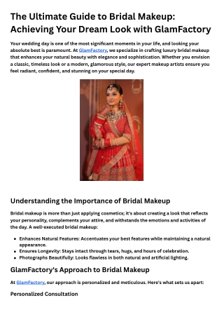 the ultimate guide to bridal makeup achieving