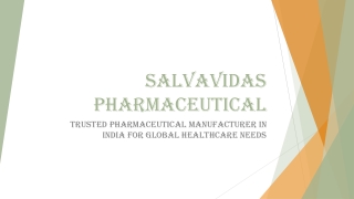 Salvavidas Pharmaceutical