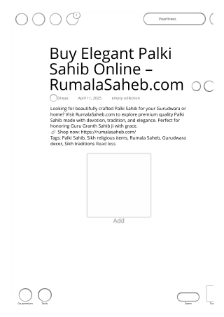 Buy Elegant Palki Sahib Online – RumalaSaheb.com _ Pearltrees5