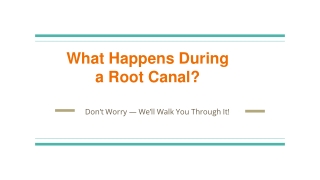 Introduction to Root Canal Therapy for Kids_ What Parents Need to Know