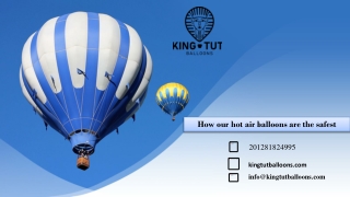 How our hot air balloons are the safest