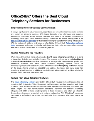 Office24by7 Offers the Best Cloud Telephony Services for Businesses.docx  Google Docs