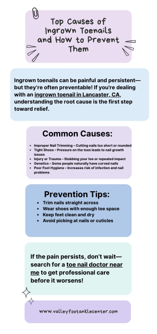 Top Causes of Ingrown Toenails and How to Prevent Them