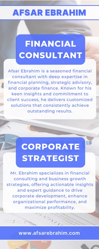 Afsar Ebrahim- Executive Director, Kick Advisory Services