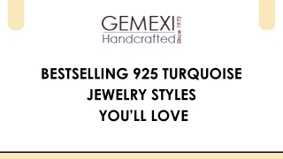 Bestselling 925 Turquoise Jewelry Styles You’ll Love