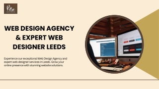 Web Design Agency & Expert Web Designer Leeds