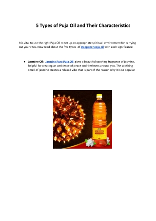 5 Types of Puja Oil and Their Characteristics.docx
