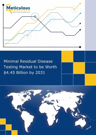 Minimal Residual Disease Testing Market Size, Share, Forecast, & Trends Analysis