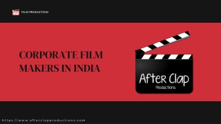 Corporate Film Makers in India