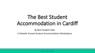 The Best Student Accommodation in Cardiff