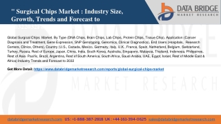 Global Surgical Chips Market