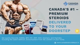 Canada's #1 – Premium Steroids Delivered to Your Doorstep