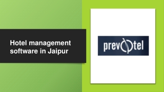 Hotel management software in Jaipur