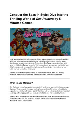 conquer the seas in style dive into the thrilling