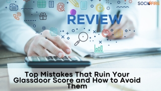 Top Mistakes That Ruin Your Glassdoor Score and How to Avoid Them
