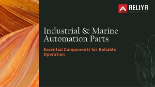 Industrial & Marine Automation Parts