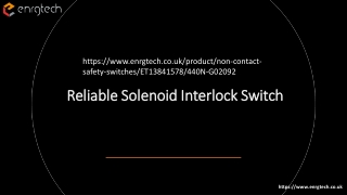 Shop Allen Bradley Guardmaster-440G-T27132 Reliable Solenoid Interlock Switch At Enrgtech – Fast Del