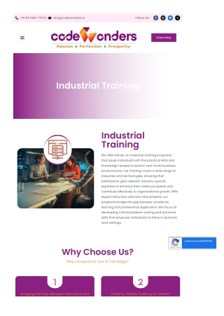 Build Your Future with Codewonders’ Industry-Focused Training Programs