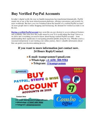 The Ultimate Guide to Buy Verified PayPal Accounts in USA