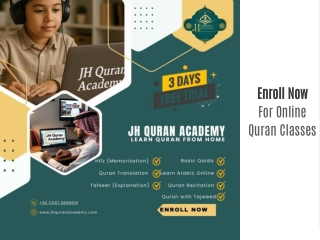 enroll now for online quran classes