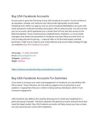 Buy USA Facebook Accounts (1)