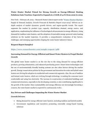 Water Heater Market