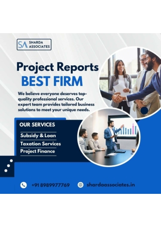 Detailed Project Report for Bank Loan.