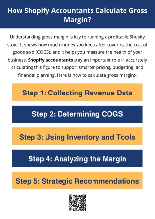 How Shopify Accountants Calculate Gross Margin?