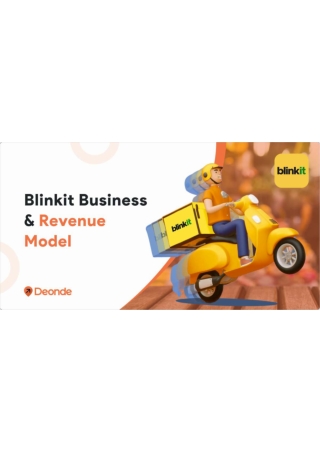 Blinkit Business & Revenue Model : How does Blinkit make money?