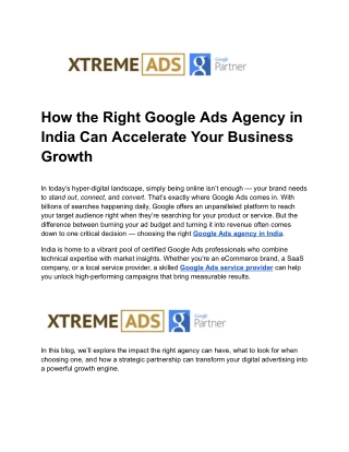 Google ads Agency - Google ads Management Services