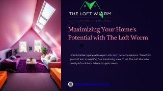 unlock hidden space with expert attic loft room
