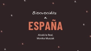 Prezentacja Moniki - Verde Sur