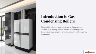 High-Efficiency Gas Condensing Boilers in Dubai – Viessmann