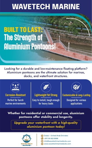 Aluminium Pontoon