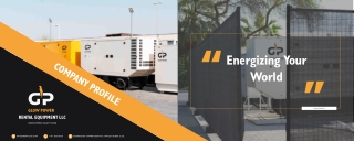 Powering Projects: Glow Power (Rental GP) Equipment Guide