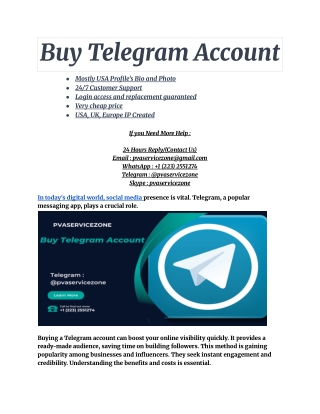 Buy Telegram Account (2)