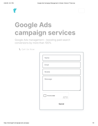 Google Adwords Agency In Uae