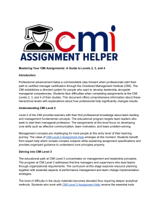 Get Top CMI Assignment Help UK from Trusted Experts Now (1)