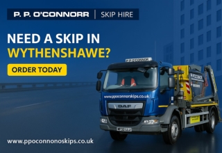 P.P. O'Connor Skip Hire In Wythenshawe