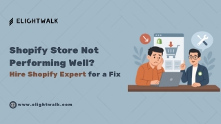 Shopify Store Not Performing Well Hire Shopify Expert for a Fix