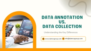 data a nnotation vs data collection